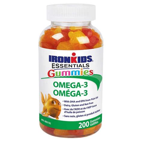 ironkids essential omega-3 gummies reviews